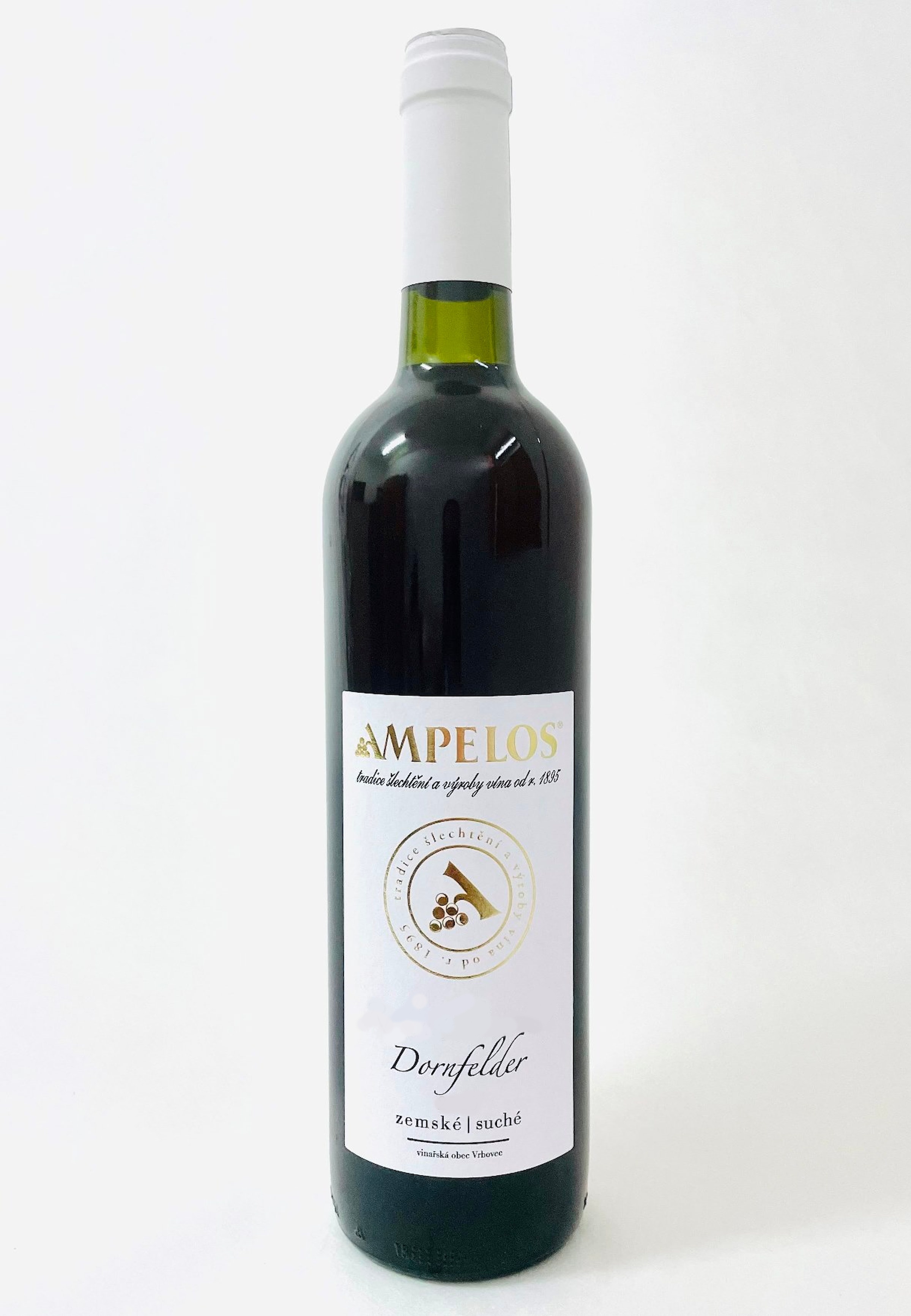 Víno bílé Dornfelder zemské 2021 Ampelos (tiché víno) 0,75l